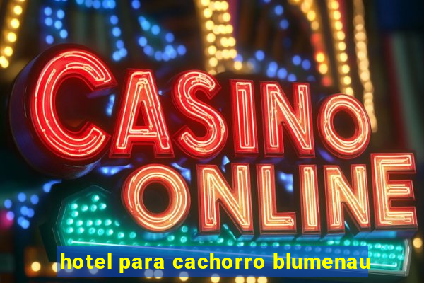 hotel para cachorro blumenau